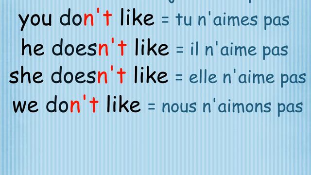 6ème Like au présent simple смотреть онлайн