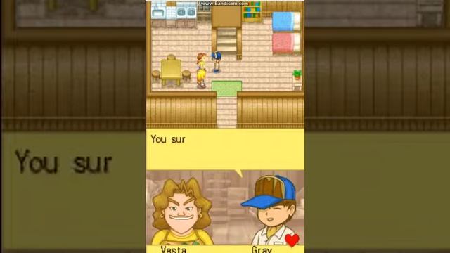 Harvest Moon DS Cute - Gray Purple Heart Event смотреть онлайн