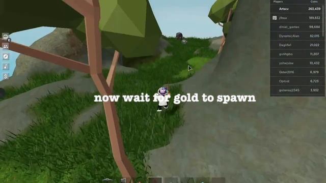 HOW TO GET/MAKE GOLD IN ISLANDS [ROBLOX] смотреть онлайн