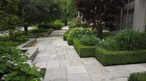 Дизайн красивого двора частного дома