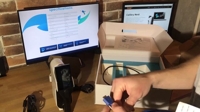 Unpacking Calibry 3D scanner смотреть онлайн