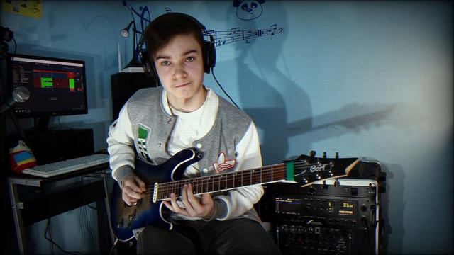 Architects - Animals (with my guitar solo) смотреть онлайн
