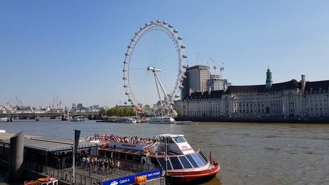 The London Eye - Millennium Wheel Tourist Attraction смотреть онлайн