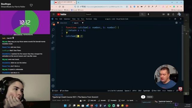 June 27 2022: typescript and chill смотреть онлайн