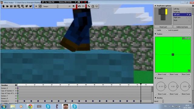 Как делаются мульты в mine-imator. смотреть онлайн