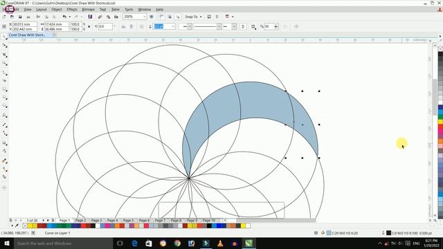 Best Round Logo Design In Corel Draw || Best Design In CorelDraw || Coreldraw Logo Design смотреть онлайн