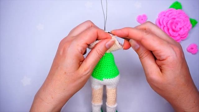 Кукла крючком цельновязаная .Подробный мастер класс .Вязаные игрушки . Вязаная кукла .Crochet doll смотреть онлайн