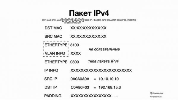 3. MAC и IP адреса просто