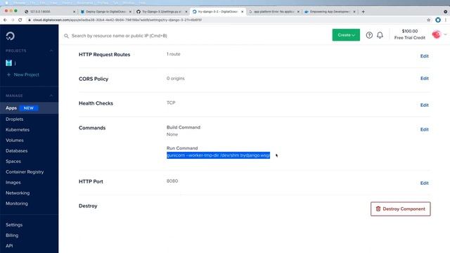 34 - Deploy Django to Digital Ocean App Platform - Python & Django 3.2 Tutorial Series смотреть онлайн