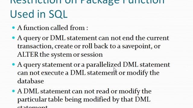 Praktikum Oracle 28 - Konsep Package Lanjut смотреть онлайн
