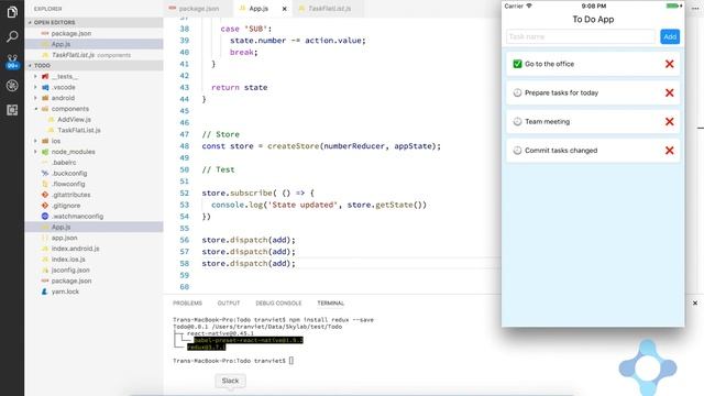 Redux: Tìm hiểu Store, Reducer, Action смотреть онлайн