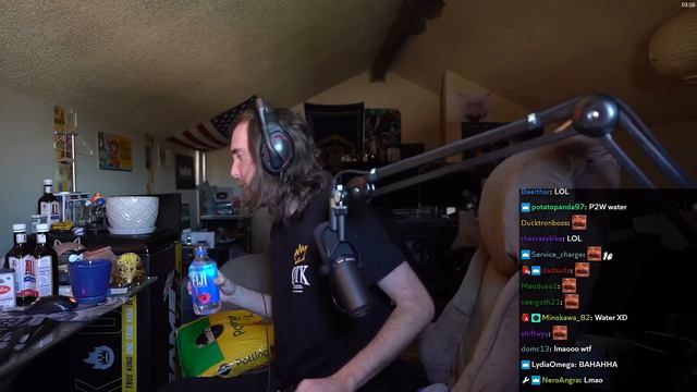 Asmongold drinks water for the first time in his life смотреть онлайн