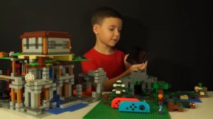 Лего Нубик Майнкрафт и Ниндзяго