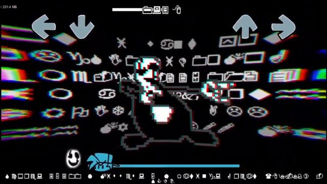 Friday Night Funkin' Gaster Rap (Hard/Fnf mod) [Undertale] смотреть онлайн