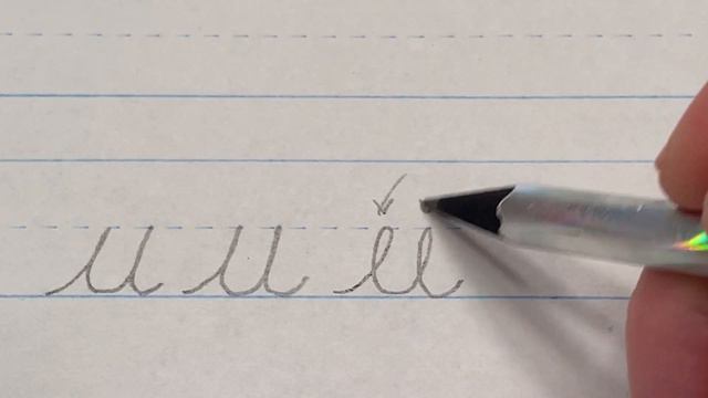 Lowercase "u" in cursive смотреть онлайн