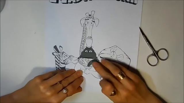 как лепить, рисовать пластилином героев из мульта Мадагаскар смотреть онлайн