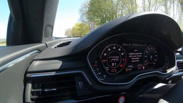 Carlike - Audi A4 B9 45 TFSI Quattro 0-100 km/h Acceleration смотреть онлайн