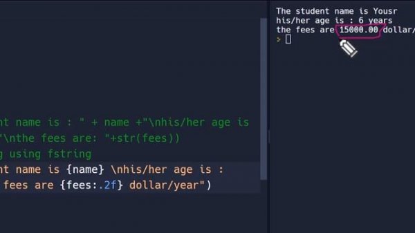 (%F String ,Format method,and )Formatting Strings in python
