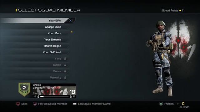 Ghosts Squads How to make best squad смотреть онлайн