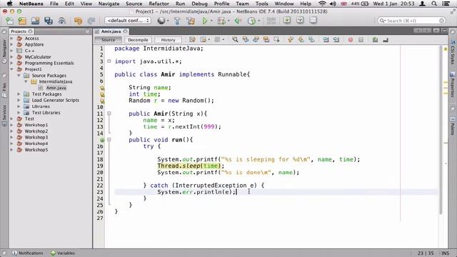 ۲۲- توضیح Threads در جاوا Java смотреть онлайн