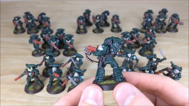 Dark Angels Army - Commission Update - Siege Studios смотреть онлайн