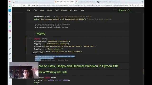 Logging with Python ? смотреть онлайн