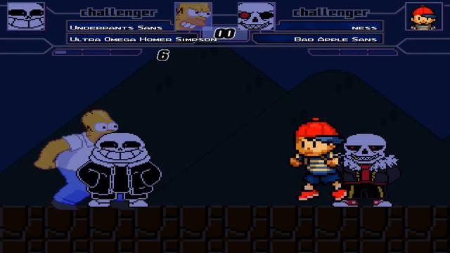 UNDERPANTS SANS & HOMER SIMPSON TEAM UP IN SURVIVAL MODE | FUNNY GAMING смотреть онлайн