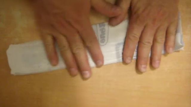 Как СЛОЖИТЬ пакет-майку треугольником смотреть онлайн