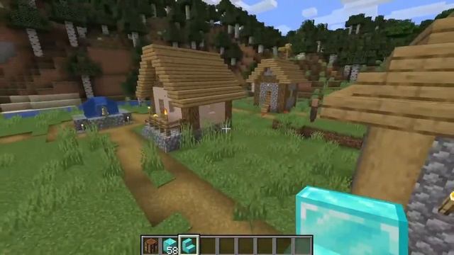 У жителей в Майнкрафт появился настоящий КОРОЛЬ | Обзор мода The King of the Villagers