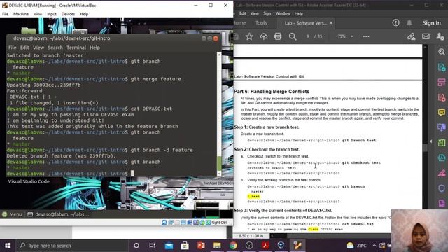 3.3.11 Lab - Software Version Control with Git смотреть онлайн
