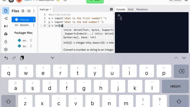 Multiply and divide (python basics 4) смотреть онлайн