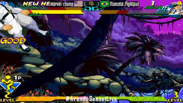 Marvel vs Street Fighter (FT5) - marvel-champ (US) vs Mascote_fightpad (BR) - 2021-12-12 смотреть онлайн