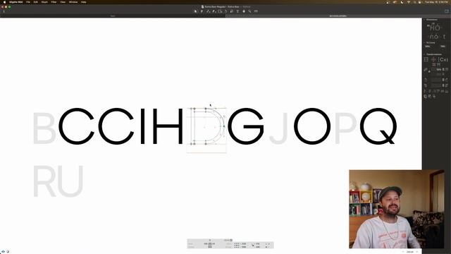 Intro To Font Design (Geometric Sans Serif) – Part 2 Round Glyphs смотреть онлайн