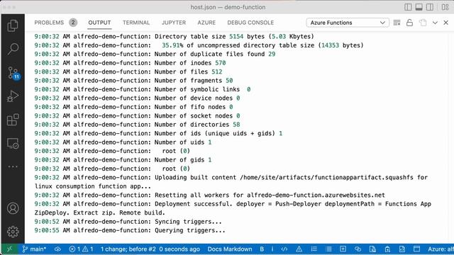 Create Azure Functions with Flask and automation смотреть онлайн