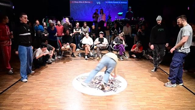 WinterSparksJam 2022 | 2vs2 Breaking | TOP16 – Dizzy Mike & Marox -VS- White Rabbit & Animus смотреть онлайн
