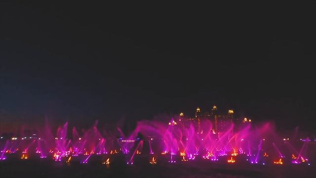 World's largest water fountain | The PointE | Palm Jumeirah | Dubai | UAE | 2022 смотреть онлайн