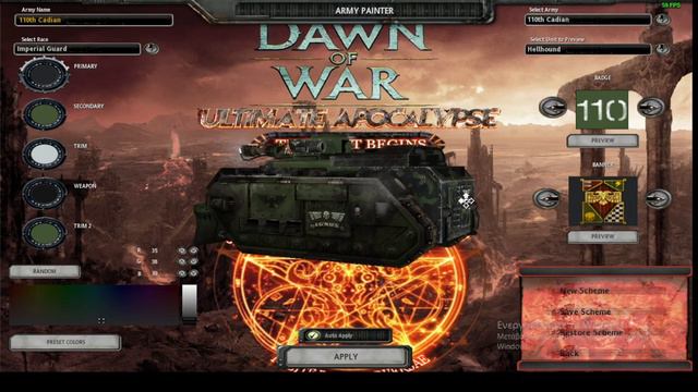 DAWN OF WAR WARHAMMER 40K ULTIMATE APOCALYPSE MOD IMPERIAL GUARD UNITS смотреть онлайн