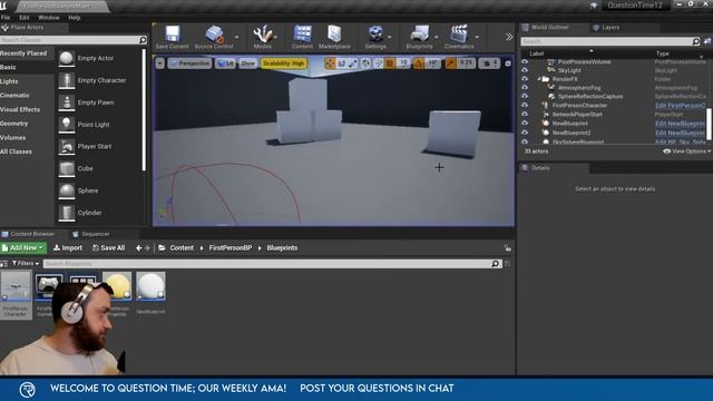 Question Time #12 - "Loading Screens, Transitions, Saving and Loading" смотреть онлайн