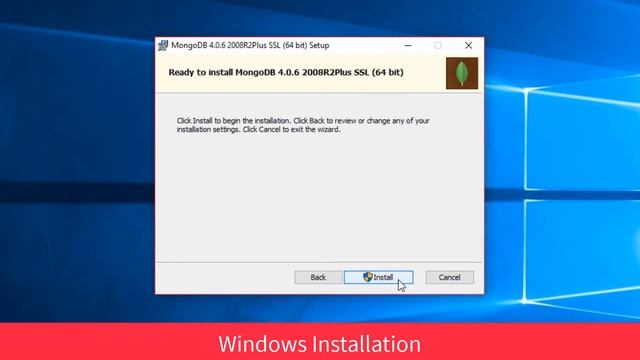 Install MongoDB on Windows ? смотреть онлайн