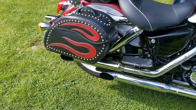 Honda Shadow 1100 C3 Aero Cobra exhaust sound
