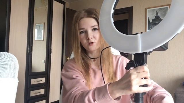 Кольцевая лампа с Aliexpress - распаковка смотреть онлайн