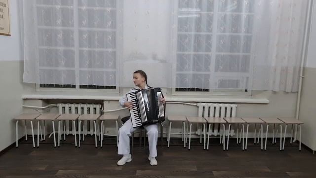 Осаулко Анастасия, аккордеон, 14 лет, МБУДО Детская школа искусств станицы Новопластуновской смотреть онлайн
