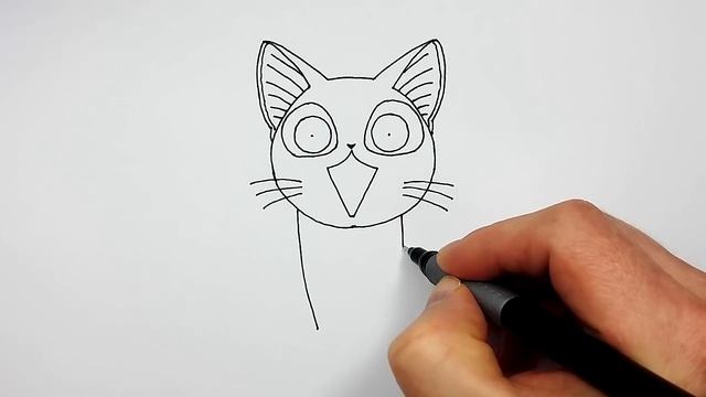 How to Draw Chi from Chi's Sweet Home step by step - Drawing for Children - Anime Characters смотреть онлайн