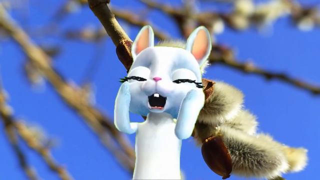 Zoobe Зайка С вербным воскресеньем! смотреть онлайн