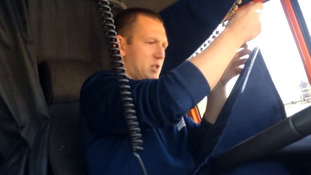 КАМАЗ 65221, Колхозная установка , колхозных шторок ))) Дешманский вариант ))) КАЛЯН86