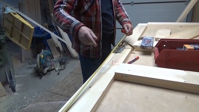 Входная  деревянная дверь . Часть  1 (Entrance Wooden Door. P1)