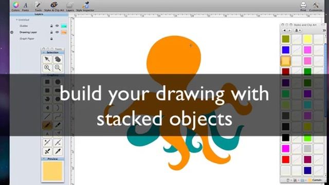 Freehand Vector Drawing with Artboard (Mac OSX) смотреть онлайн
