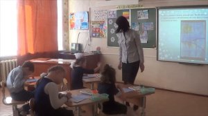 Коррекционное занятие по ИЗО Зимний день