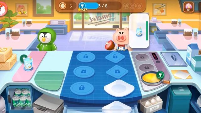[Gameplay] Line Chef：Mr. Omelet 2-1 смотреть онлайн