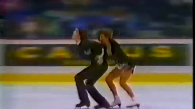 Bestemianova & Bukin Бестемьянова и Букин (URS) - 1986 World Championships, Ice Dancing, FD (US CBS смотреть онлайн